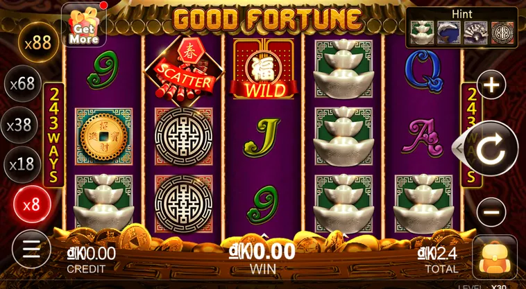 Slot Game Good Fortune Tại BomWin Rinh Lộc Phát Tài Với Những Vòng Quay May Mắn