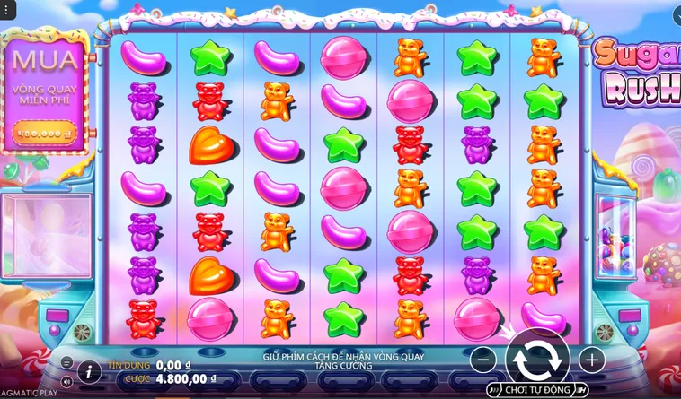 Bùng Nổ Cùng Slot Game Sugar Rush Tại BomWin Với Tỷ Lệ Thưởng Cực Đỉnh